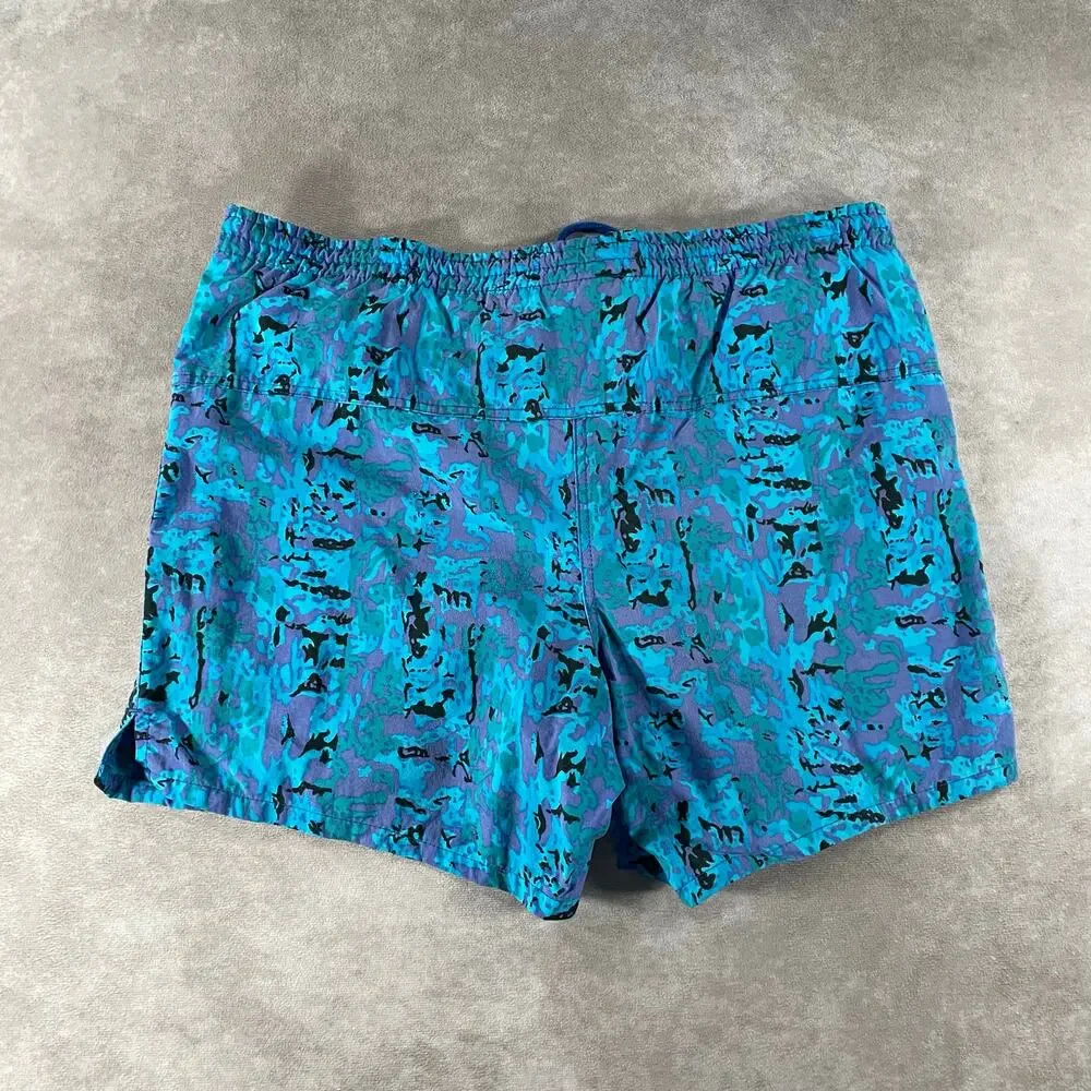 Vintage Van Heusen 417 Surf Style Swim Trunk Shorts Small